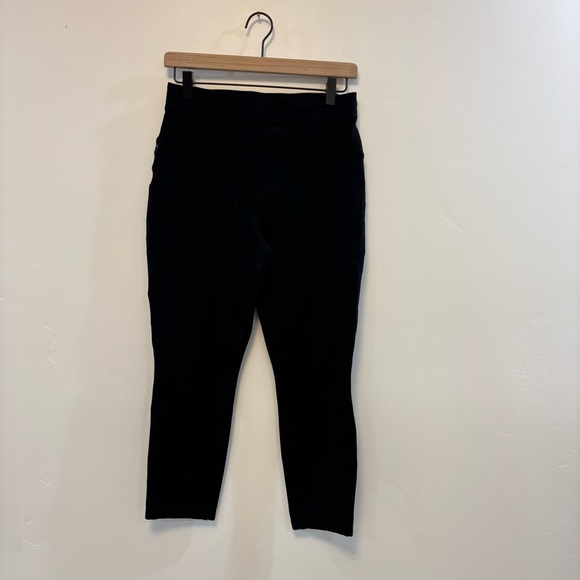 SPANX The Perfect Back Skinny Pull On Dress Pants Black ponte ankle pant sz m - Picture 3 of 8